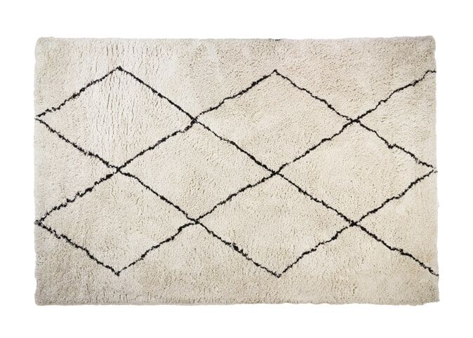 Light & Living Xamuri Vloerkleed 300×200 cm – Naturel/Zwart