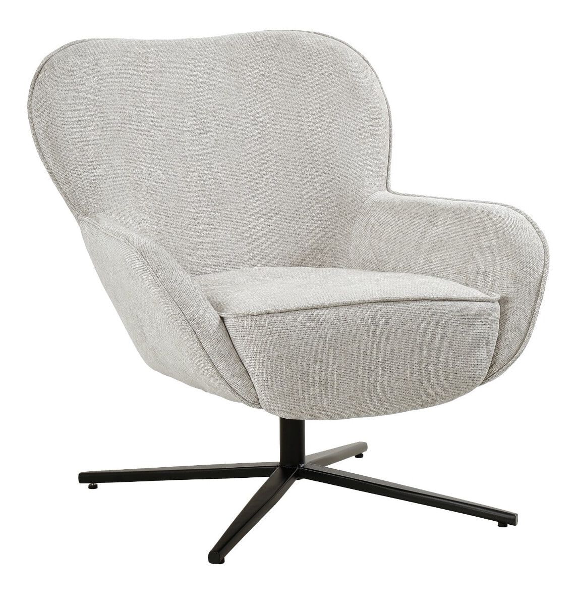 Livingfurn draaifauteuil Sven – stijlvolle toffe comfort in één draai