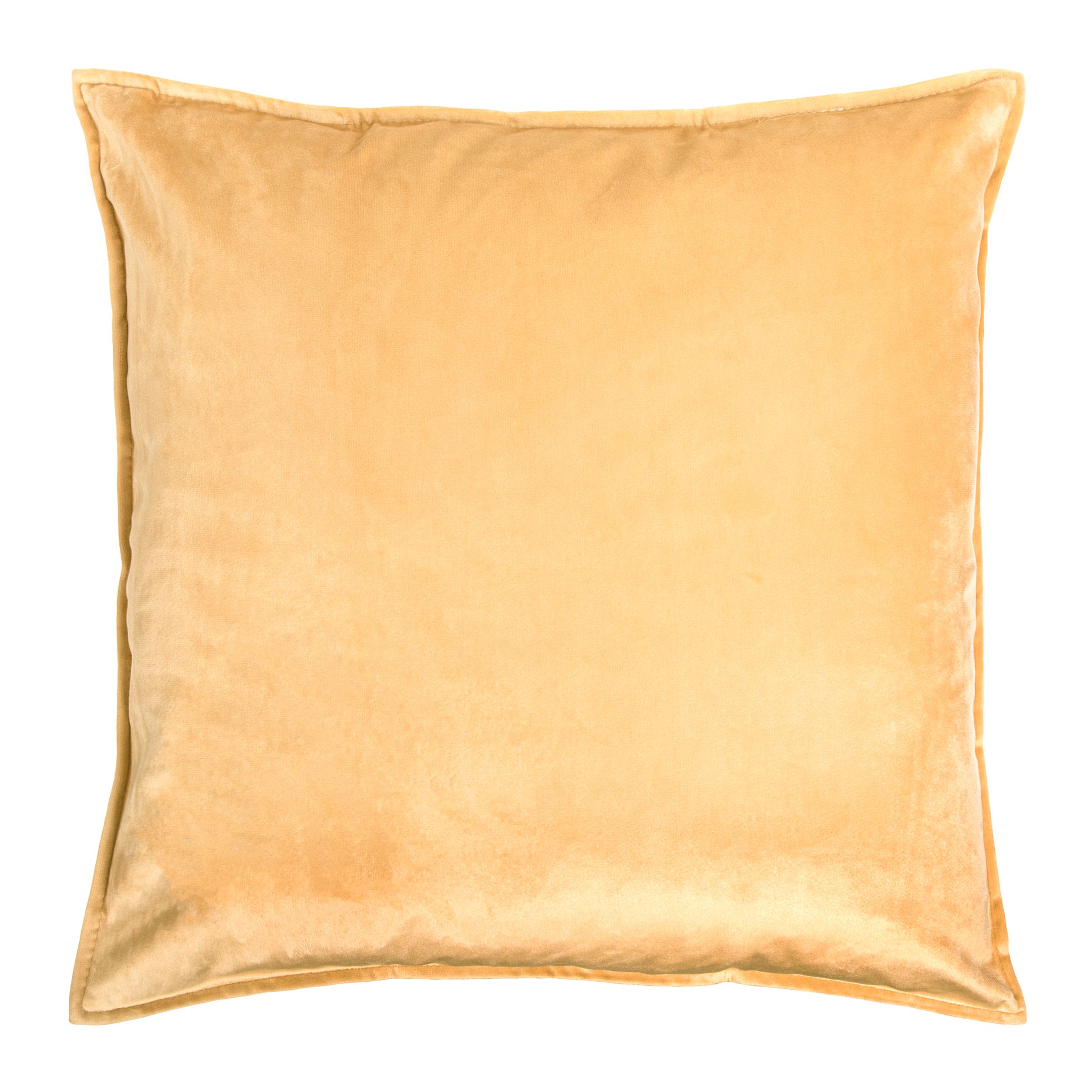 Luxueuze Beige Fluwelen Sierkussenhoes 45 × 45 cm – QUVIO