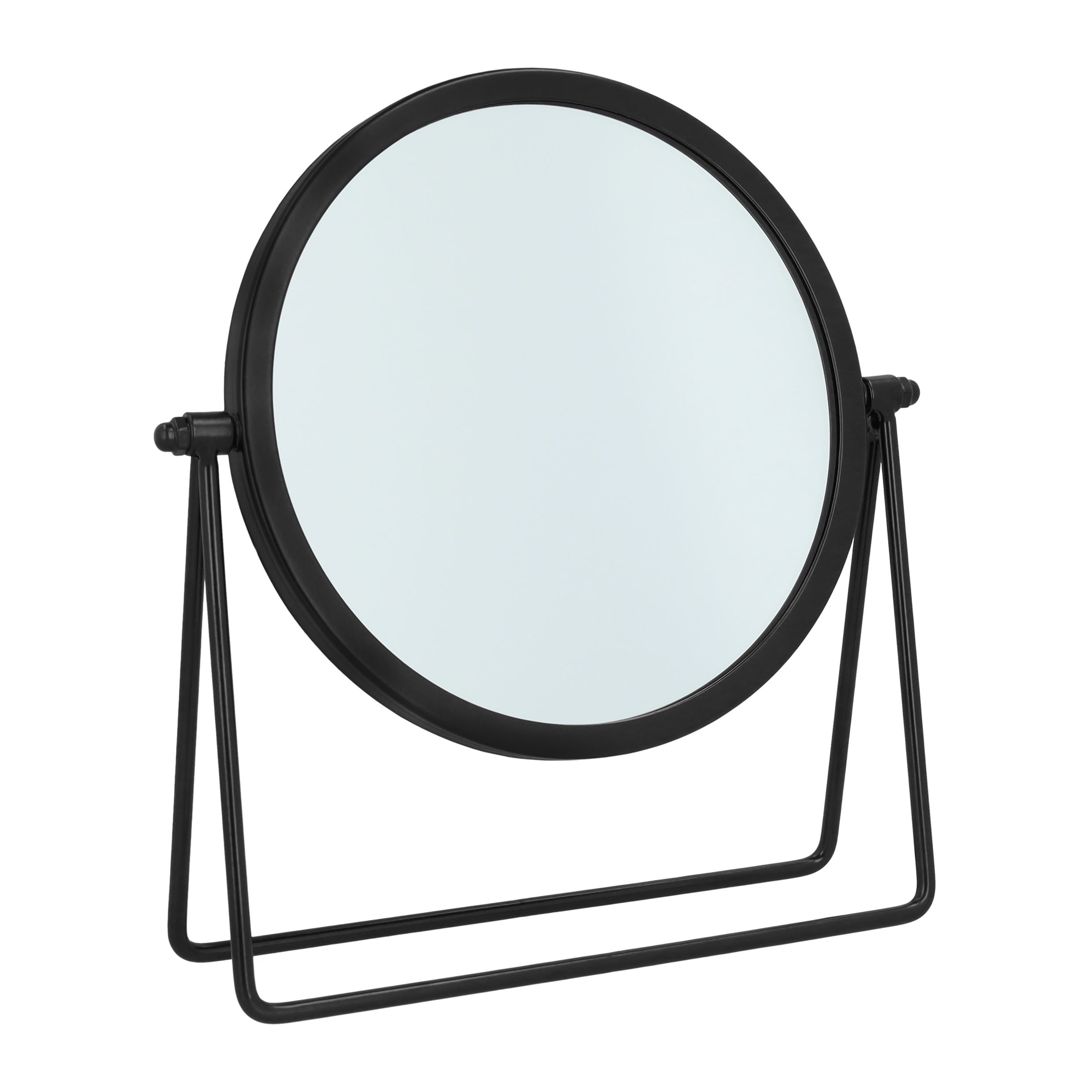 LYVION Staande Make‑up Spiegel Zwart – Stijlvol & Praktisch