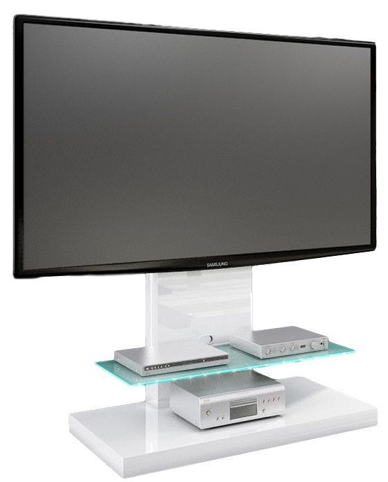 Marino Max tv‑meubel – moderne hoogglans wit voor TV’s van 32‑70 inch