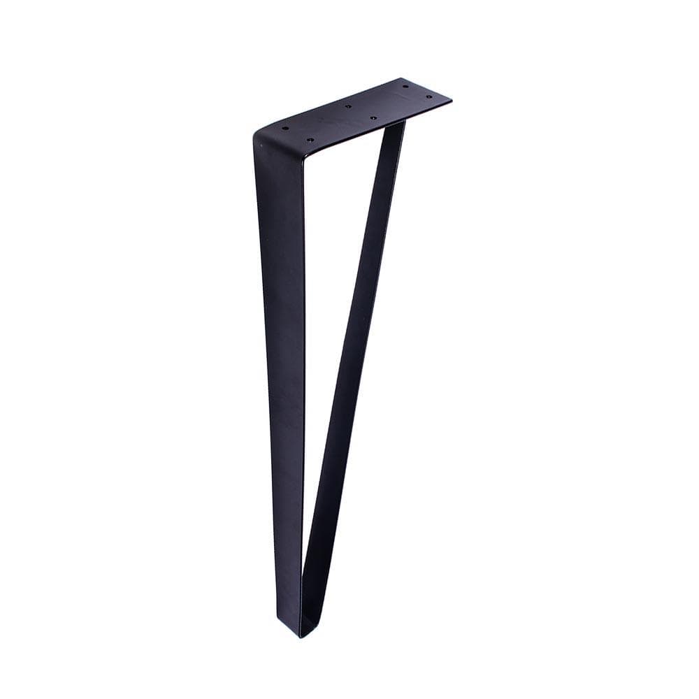 Massief Zwarte Stalen Tafelpoot – Design & Duurzaamheid van Furniture Legs Europe