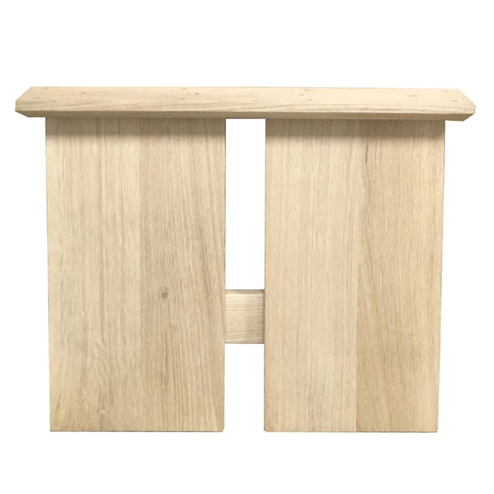 Massieve eiken H‑potenset – 44,5 × 4 cm, 40 cm hoog | Furniture Legs Europe