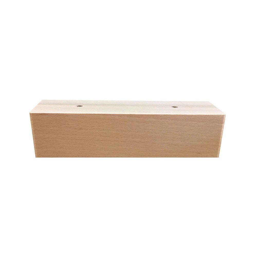 Massieve Houten Meubelpoot 20×5 cm – Stijlvol & Duurzaam