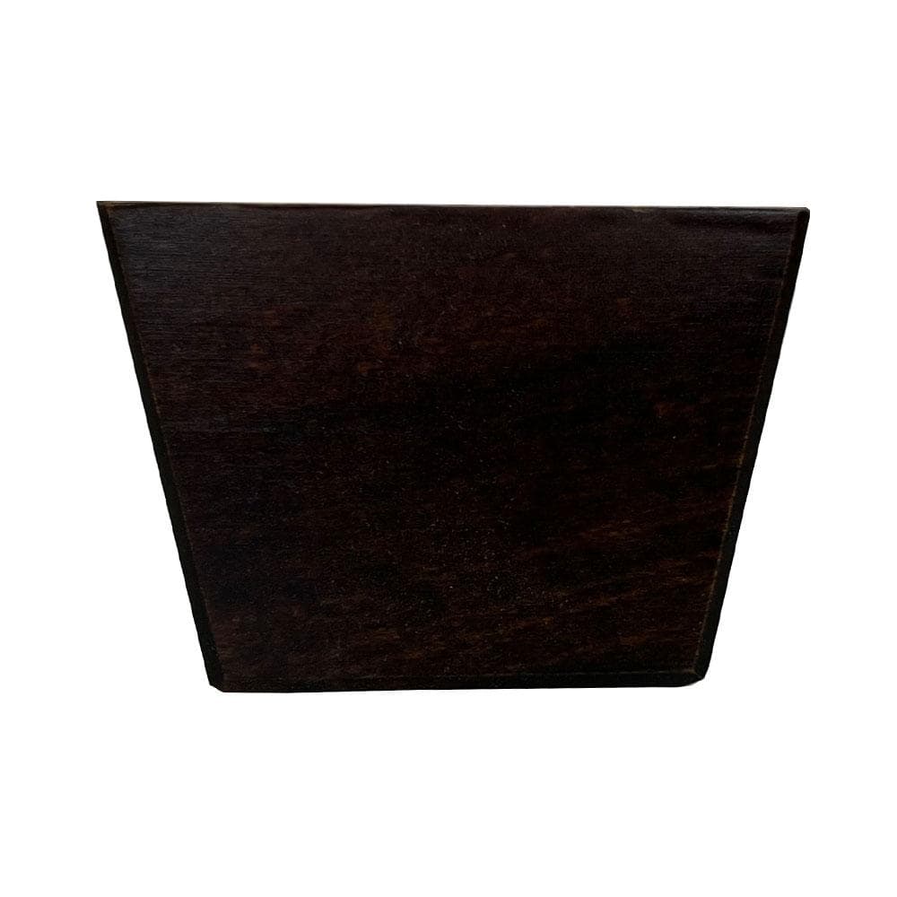 Massieve Houten Meubelpoot – Bruin, Vierkant 7 × 4,5 cm, 5 cm Hoog