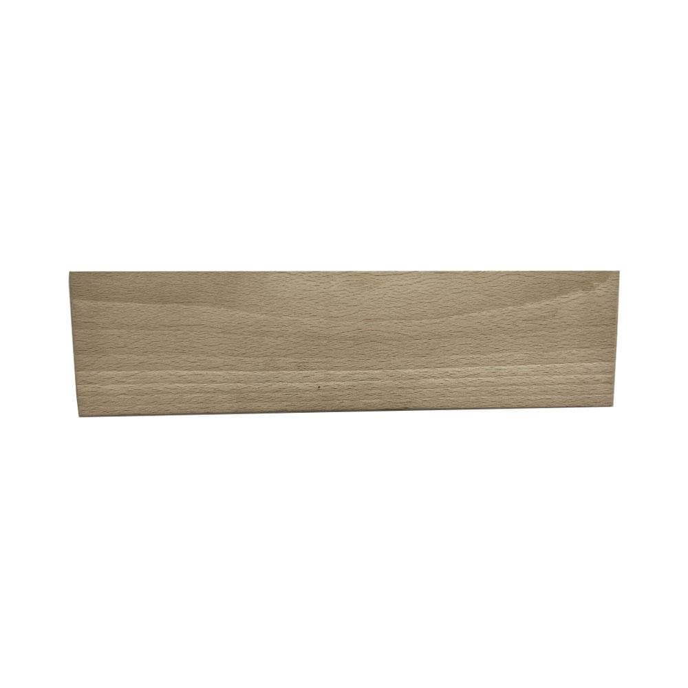 Massieve houten meubelpoot rechthoekig 23 × 4,5 cm – stijlvol en stevig