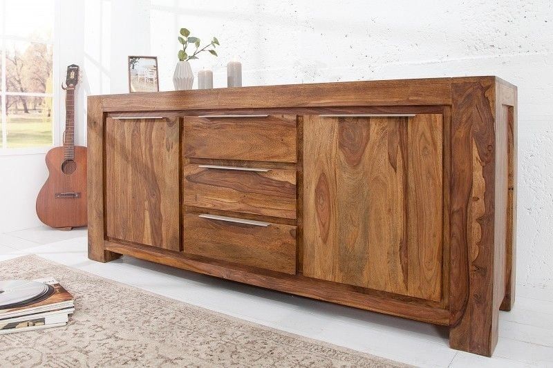Massives Dressoir MAKASSAR 175 cm – Luxe Sheesham & Palisander van Invicta Interior