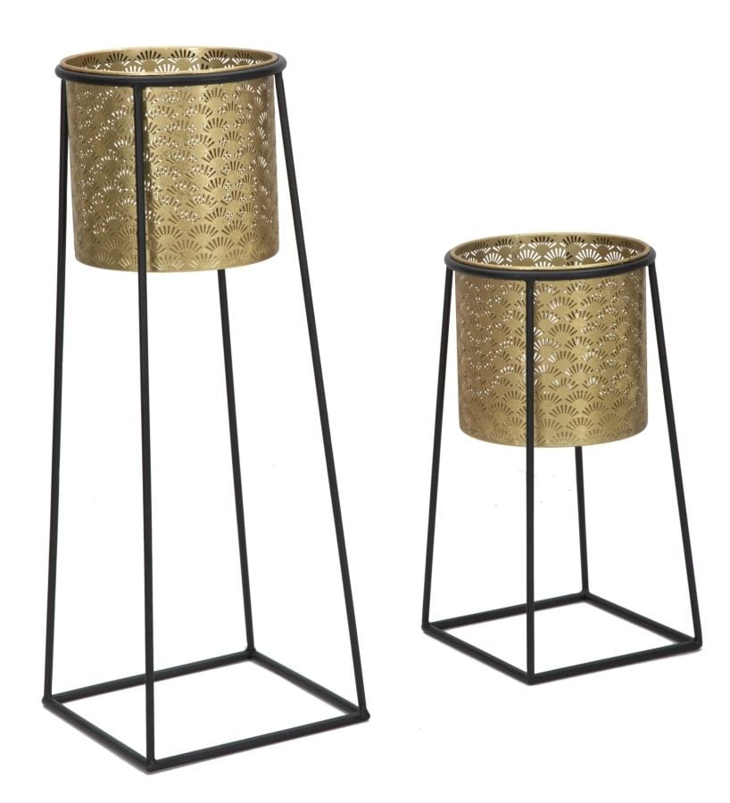Mauro Ferretti Bloemenhouder Koppelbeker Ø 26×70 cm – Elegant Accessoire voor elk Interieur