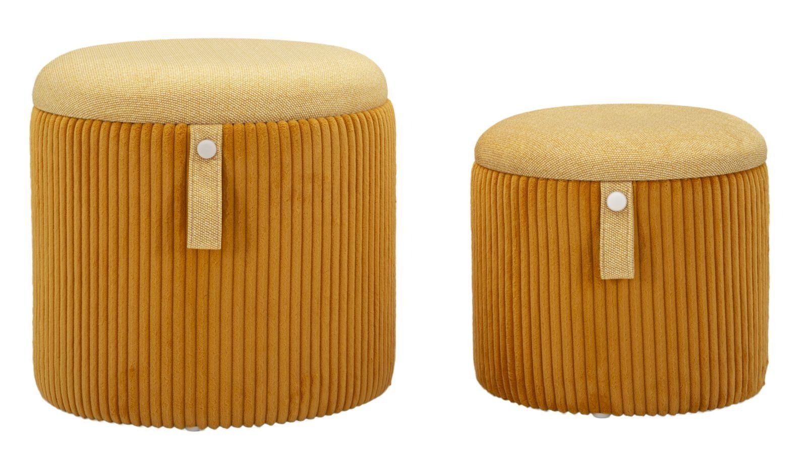 Mauro Ferretti Bolzano Mosterd Set – 2‑delige bladmold met slimme opbergruimte