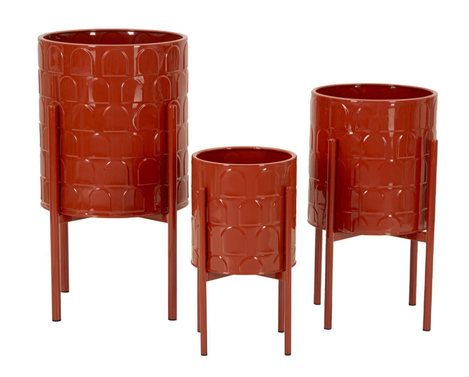 Mauro Ferretti Boogset Vaas Houders – Elegante 3‑delige Accessoire voor jouw Interieur