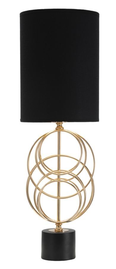 Mauro Ferretti CirclY tafellamp – elegante ronde lamp Ø 22,5 cm, 65 cm hoog