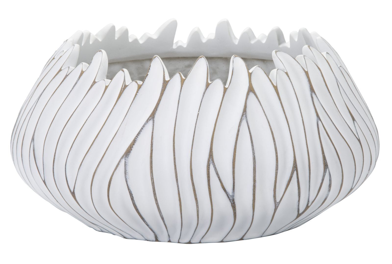 Mauro Ferretti Gaspeau Polyresin vazentje Ø 40 × 20 cm – elegant design voor elk interieur