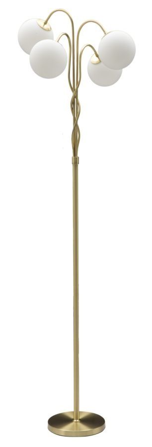 Mauro Ferretti Glimé Vloerlamp – 4‑Licht Elegant Design voor jouw Woonkamer