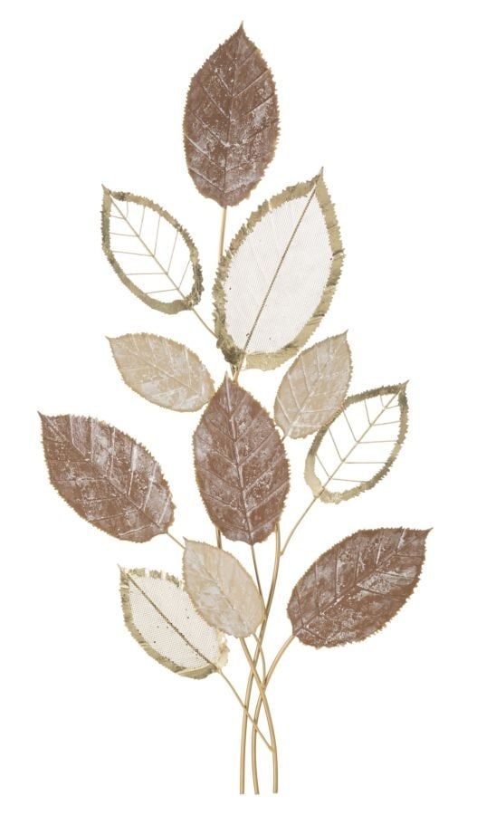 Mauro Ferretti Herfst Wanddecoratie 66 × 5 × 116,8 cm – Elegante Muurkunst voor een Warme Sfeerkamer