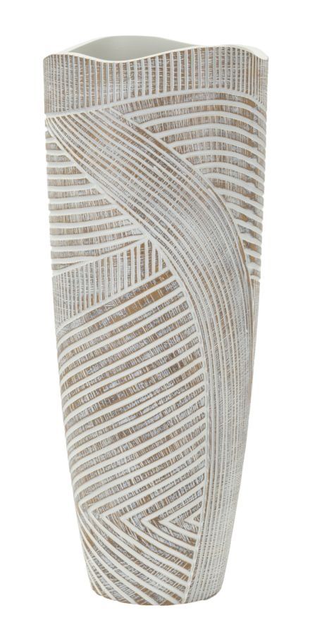 Mauro Ferretti Houten Harsenvazen – Ø 18 cm, 45 cm Hoog