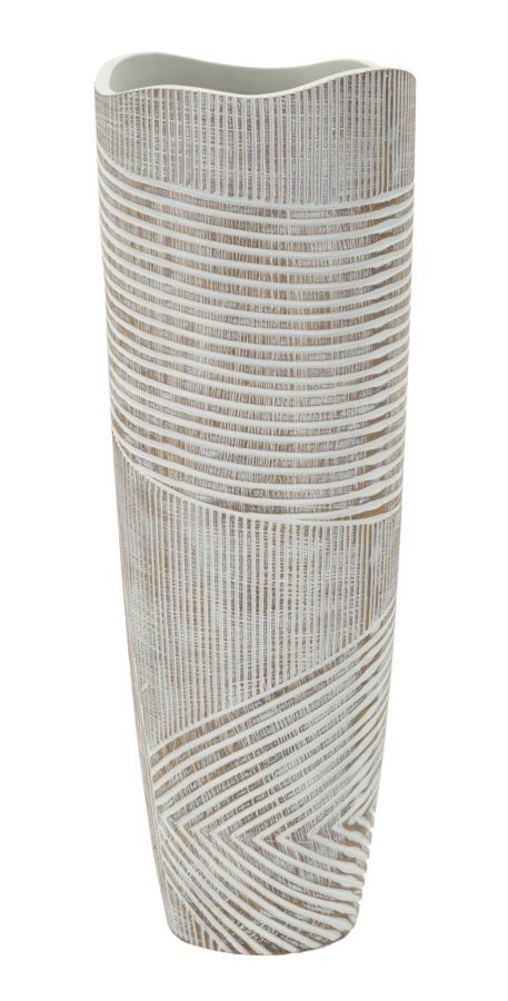 Mauro Ferretti Houten Vaas – Ø19 cm × 55 cm