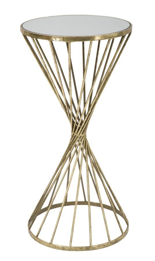 Mauro Ferretti Hypnos Bijzettafel – Compact Design Ø 35 cm × 70 cm