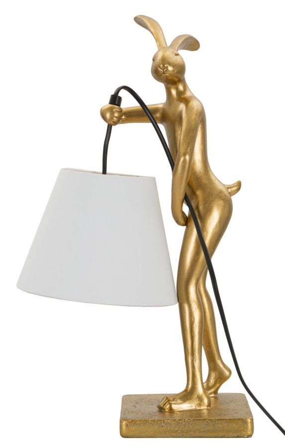 Mauro Ferretti Konijn‑standaard Tafellamp – Elegant Design voor een Warm Lichtspel