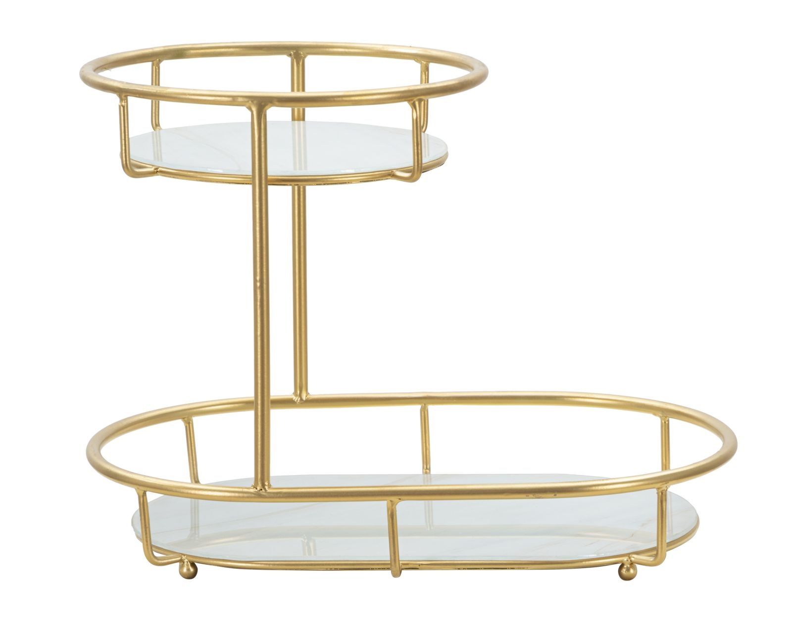 Mauro Ferretti LADE 2‑niveaus Wanddecoratie – Elegant Design 36 × 22,5 × 27 cm