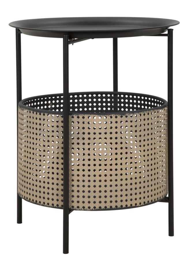 Mauro Ferretti OSAKA Bijzettafel – Compacte Rondvormige Accent