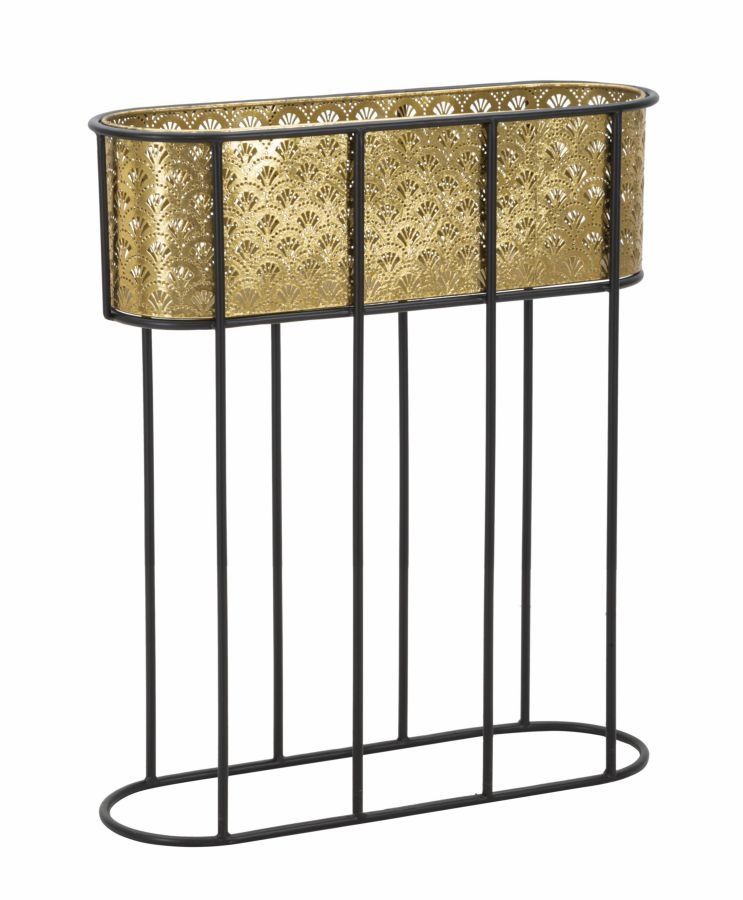 Mauro Ferretti Ovale Vaashouder CM 60×20×70 – Elegante Accessoire voor Elk Interieur