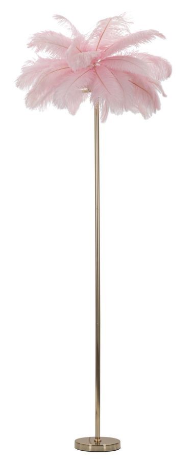 Mauro Ferretti Palm Vloerlamp – Elegante Roze Accent voor elke Woonkamer