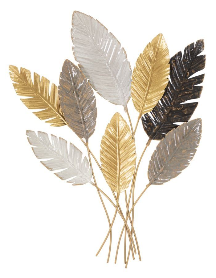 Mauro Ferretti Palmy Wanddecoratie 73 × 6 × 93 cm – Strakke Accentmuur voor een Modern Interieur