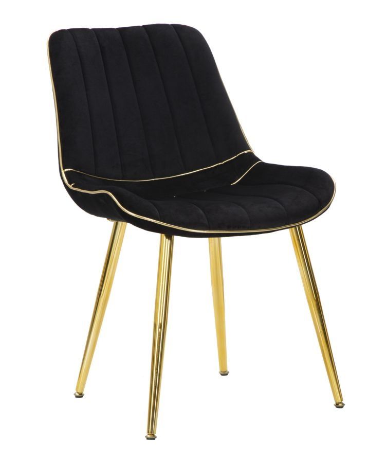 Mauro Ferretti Paris Nera‑Goud fauteuilset – Luxe en comfort in één stijlvolle duo