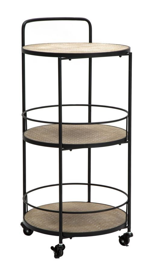 Mauro Ferretti ROLKOFFER AREX – stijlvolle serveerwagen 40 × 41,5 × 82 cm