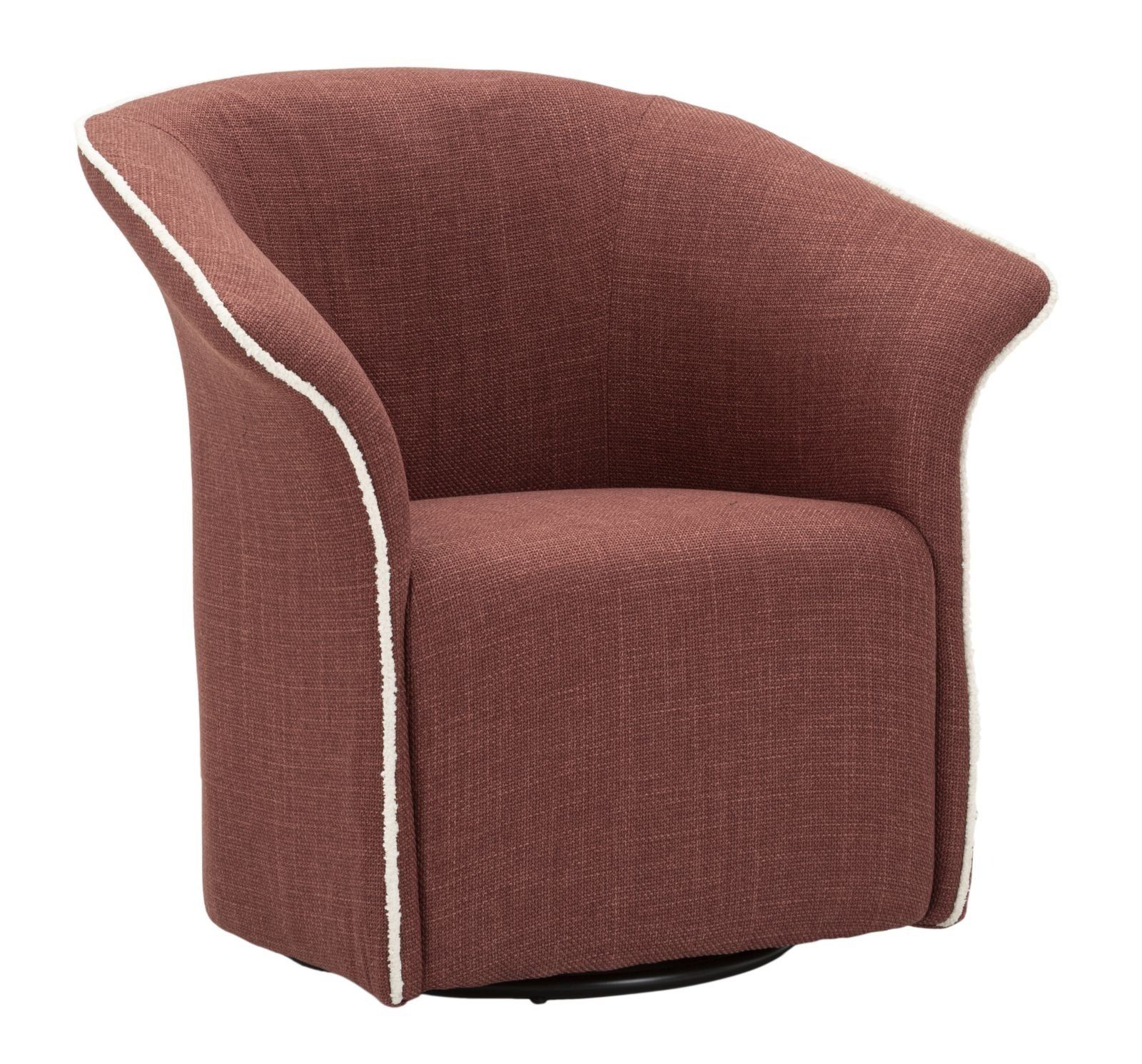Mauro Ferretti Siena Draaifauteuil – Luxe Bordeaux Comfort voor jouw woonkamer