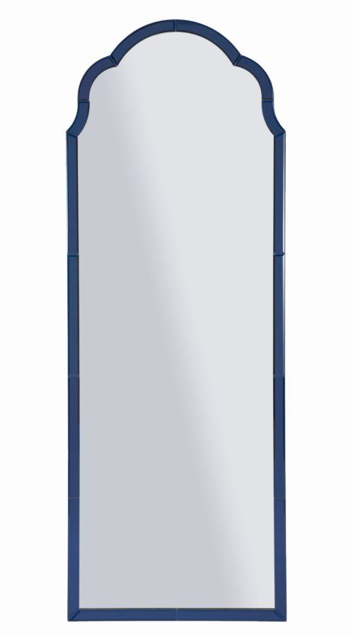 Mauro Ferretti TANGER Blauwe Wandspiegel – Elegante Reflectie voor Modern Wonen