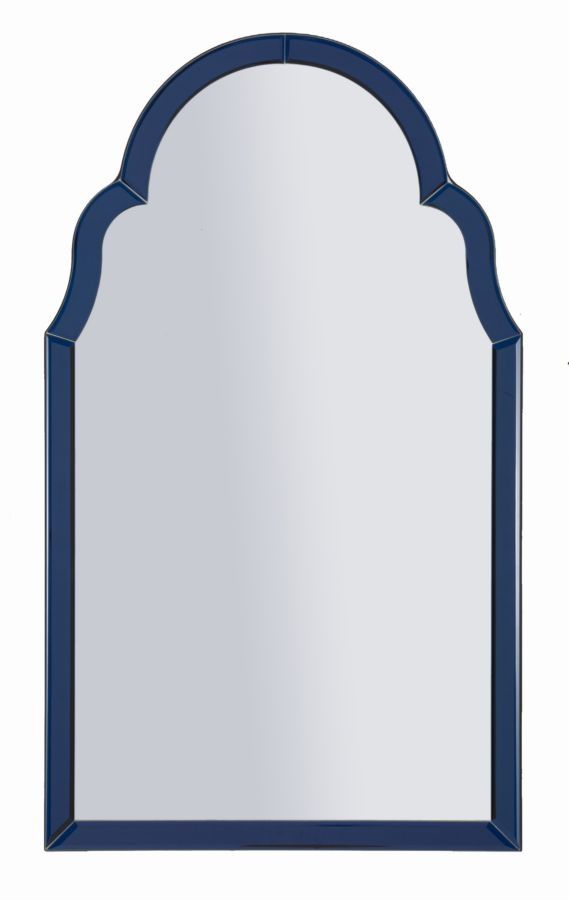 Mauro Ferretti Tanger Blauwe Wandspiegel – Modern design voor licht en ruimte