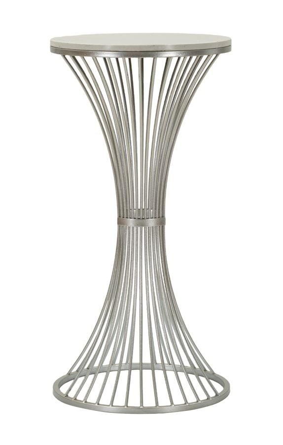 Mauro Ferretti Trichterbijzettafel Ø 40 cm – Compacte stijl voor elk interieur