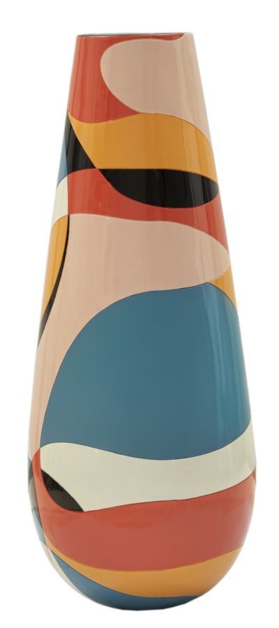 Mauro Ferretti Vaas Rubic – Hoog, 37 × 92 cm, Tijdloze blikvanger voor elke woonkamer