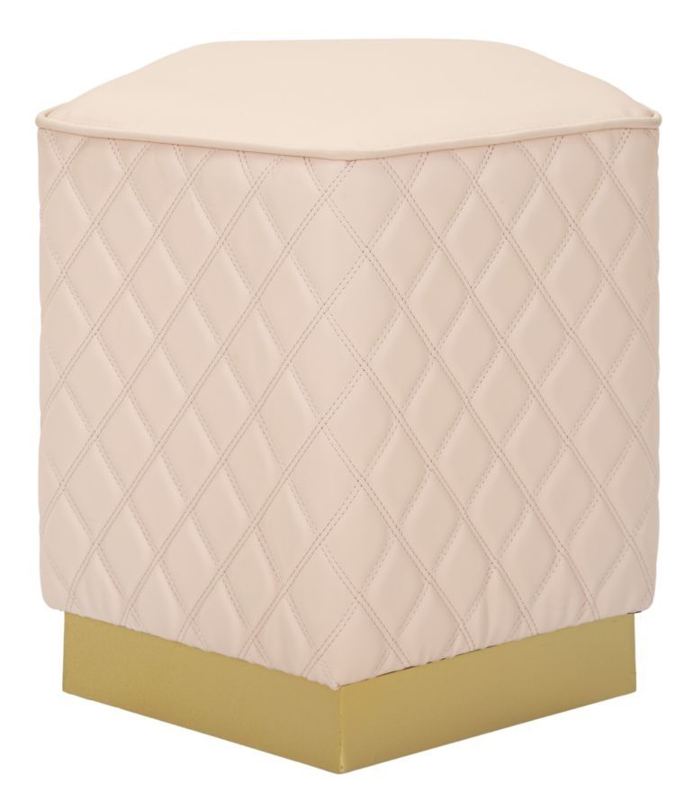 Mauro Ferretti Vijfhoekige Kruk Sharon – Compacte Stijlvolle Hocker 35×35×38 cm