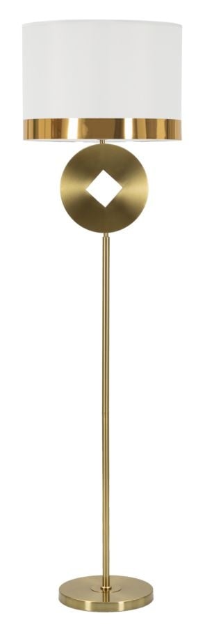 Mauro Ferretti Vloerlamp Munt CM – Stijlvolle Verlichting met Ø 40 cm en 151 cm Hoogte