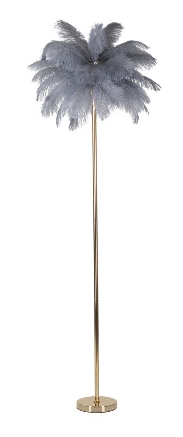 Mauro Ferretti Vloerlamp Palm Grijs – Elegante verlichting voor moderne interieurs