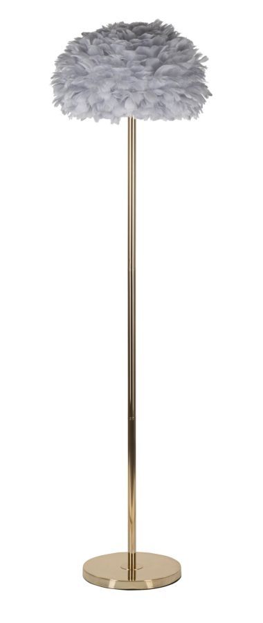 Mauro Ferretti Vloerlamp Slank Grijs – Elegant Licht voor Moderne Interieurs