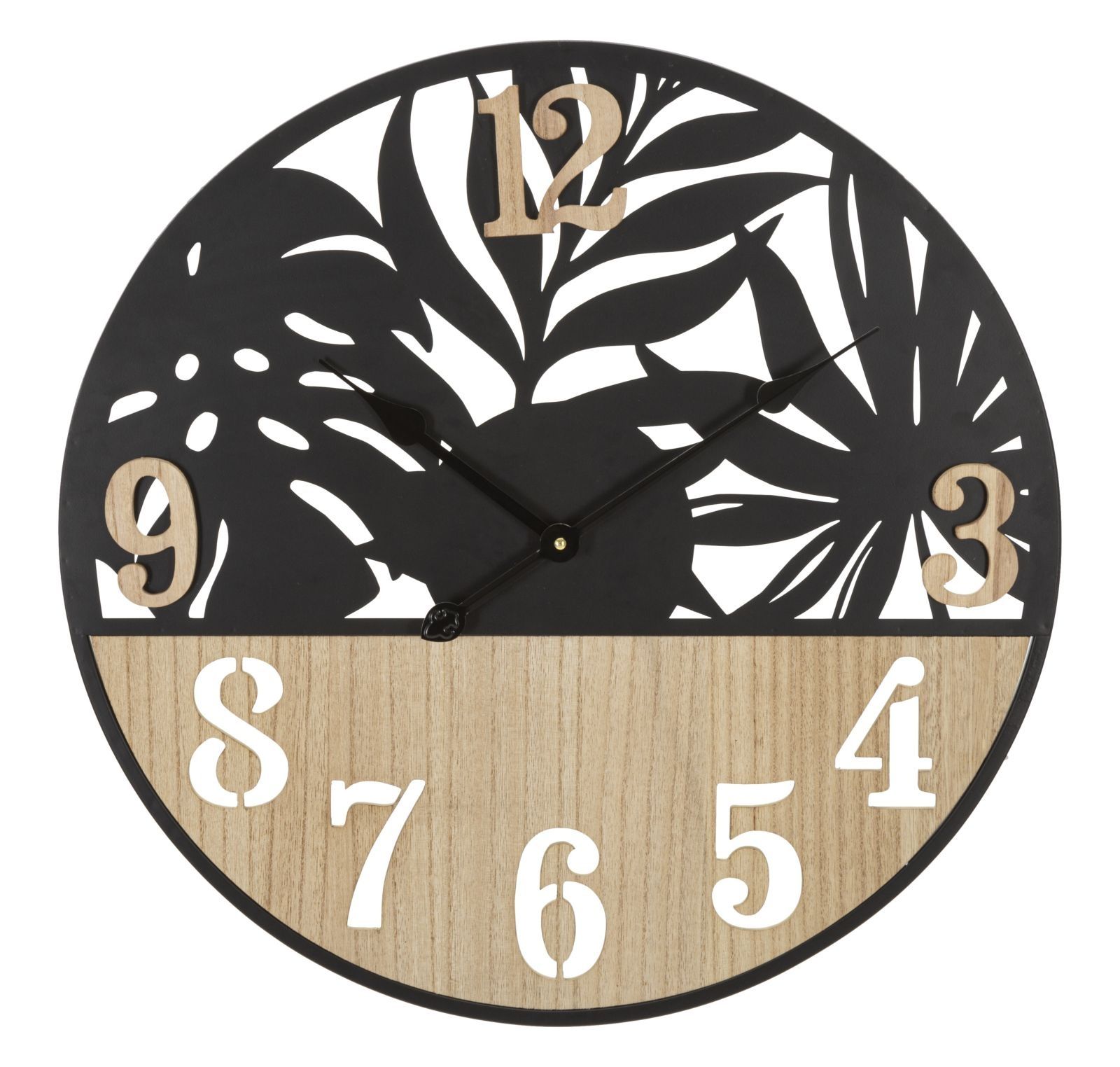 Mauro Ferretti Wandklok Palm – 60 cm cirkel met subtiel design