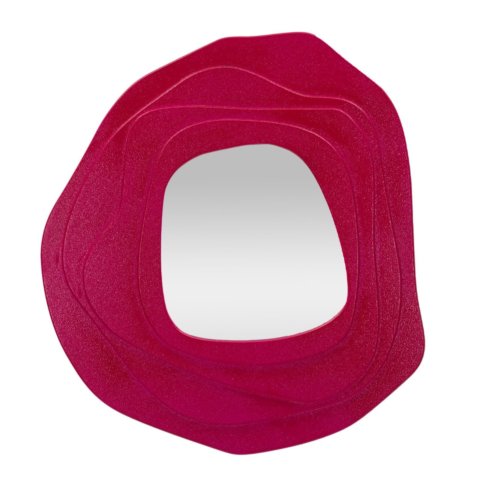 Mauro Ferretti Wandspiegel Dalia Fuxia – Elegante Spiegel 90 × 97 cm