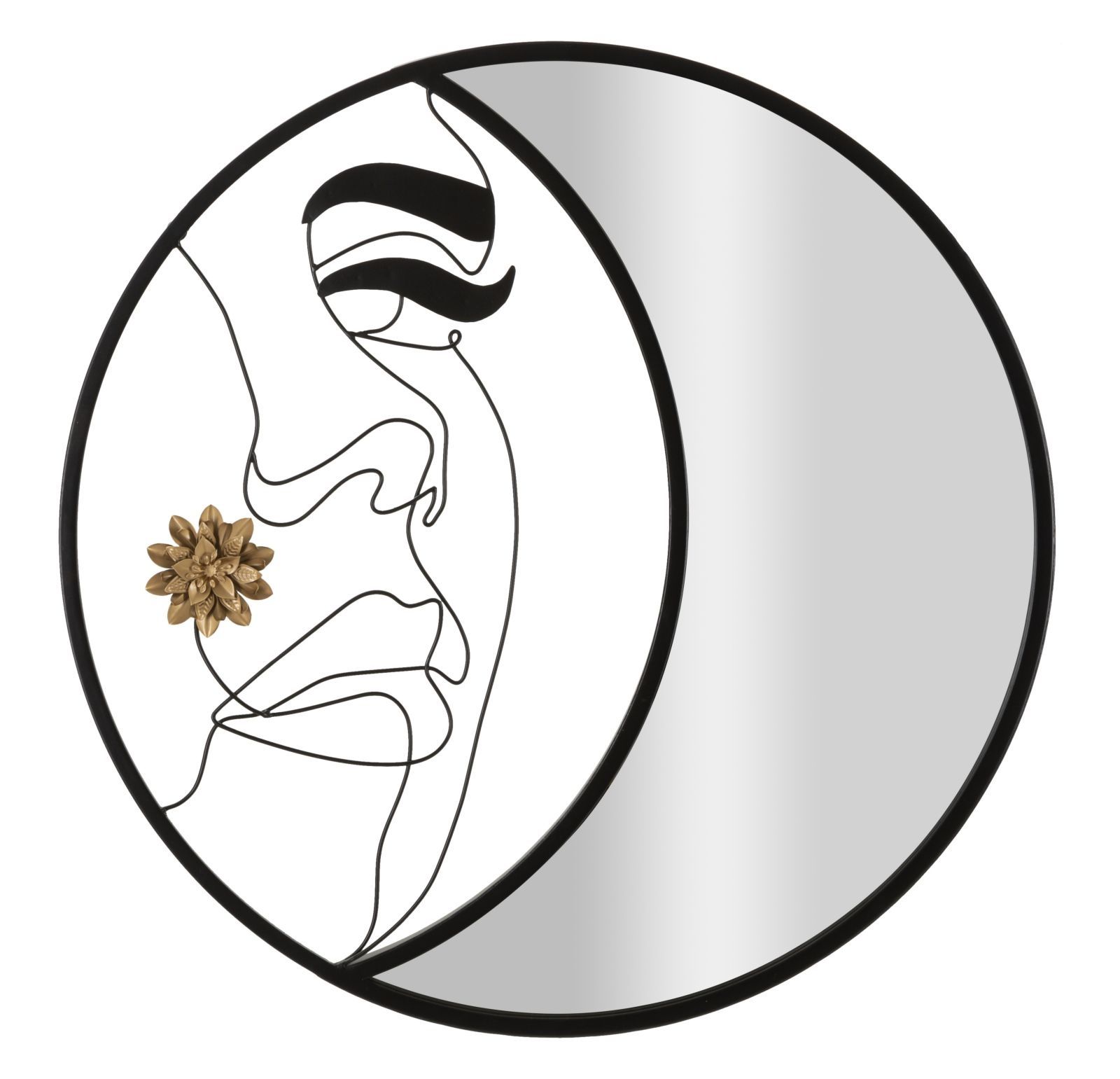 Melly Wandspiegel – Elegante ronde spiegel van Mauro Ferretti