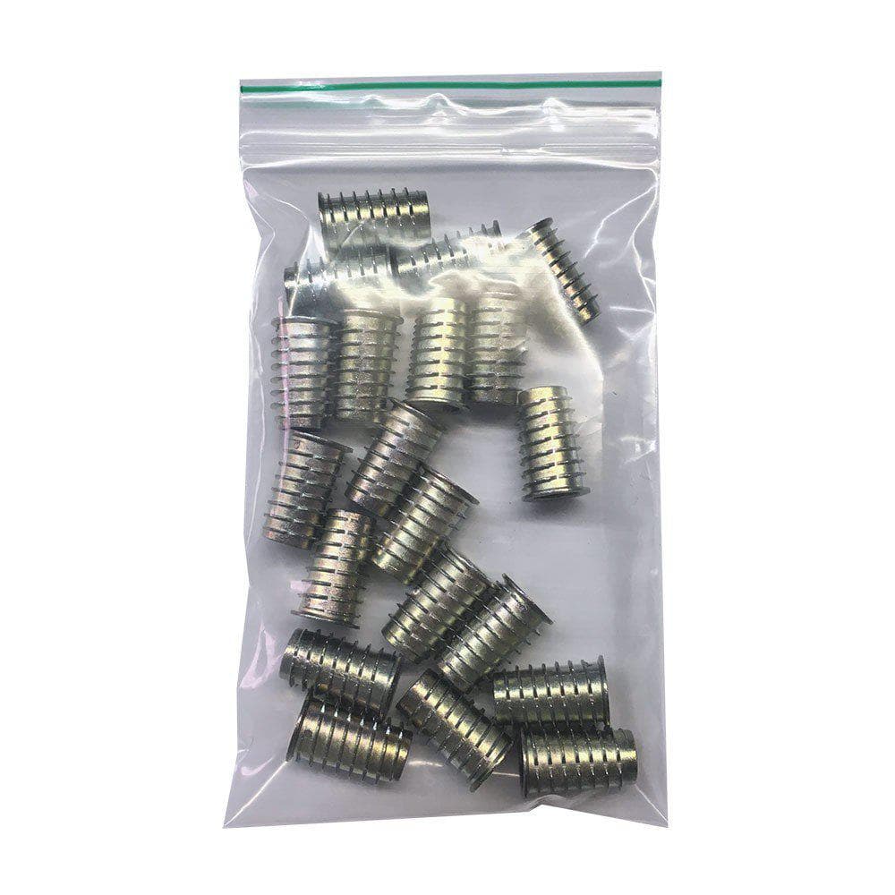 Messing ronde meubelpoten M10 – Set van 20 stuks