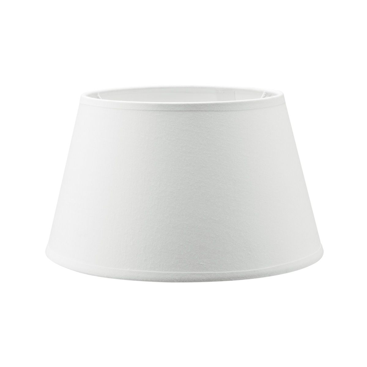 Minimalistische witte stoffen lampenkap – conisch design voor tafellampen