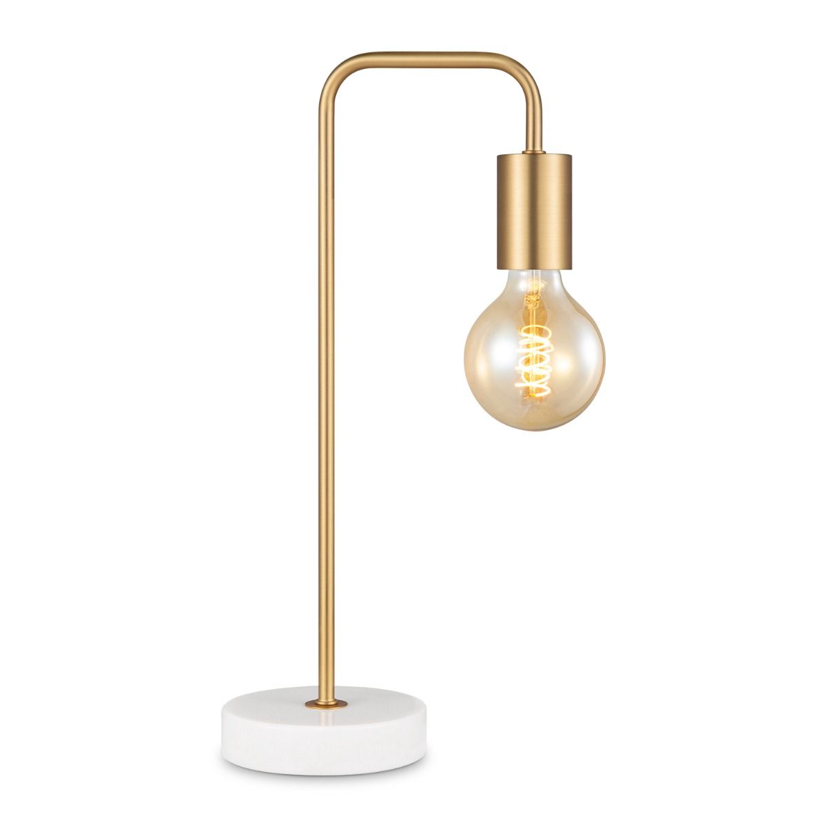 Moderne Gouden Tafellamp met E27 fitting – Stijlvolle verlichting voor slaapkamer en studeerkamer