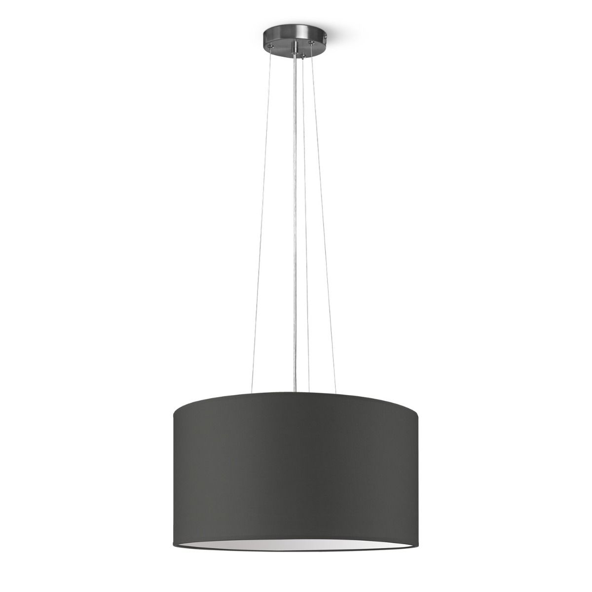 Moderne Hanglamp Bling‑Hover met Antraciet Stoffenkap – Stijlvol en Verstelbaar