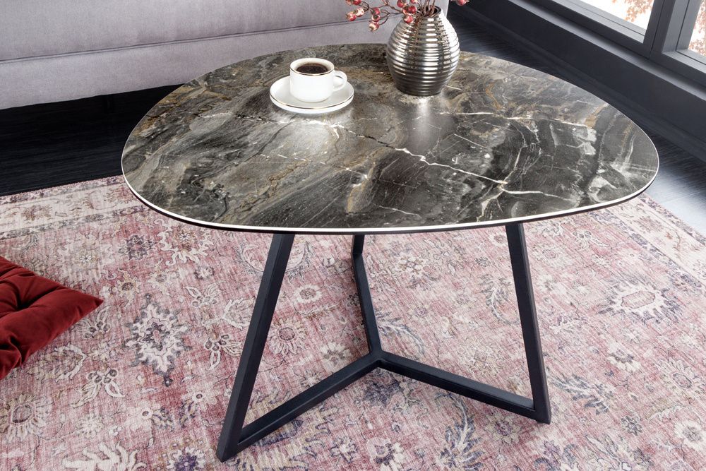 Moderne Salontafel Marvelous – Taupe marmeren keramiek uit Italië voor een stijlvolle woonkamer