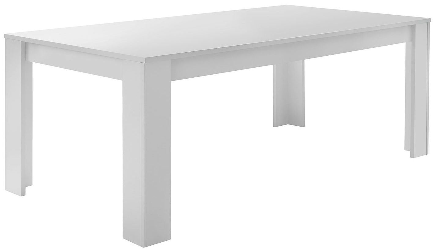 Moderne witte eettafel SKY – 180 cm breed, stijlvol en praktisch