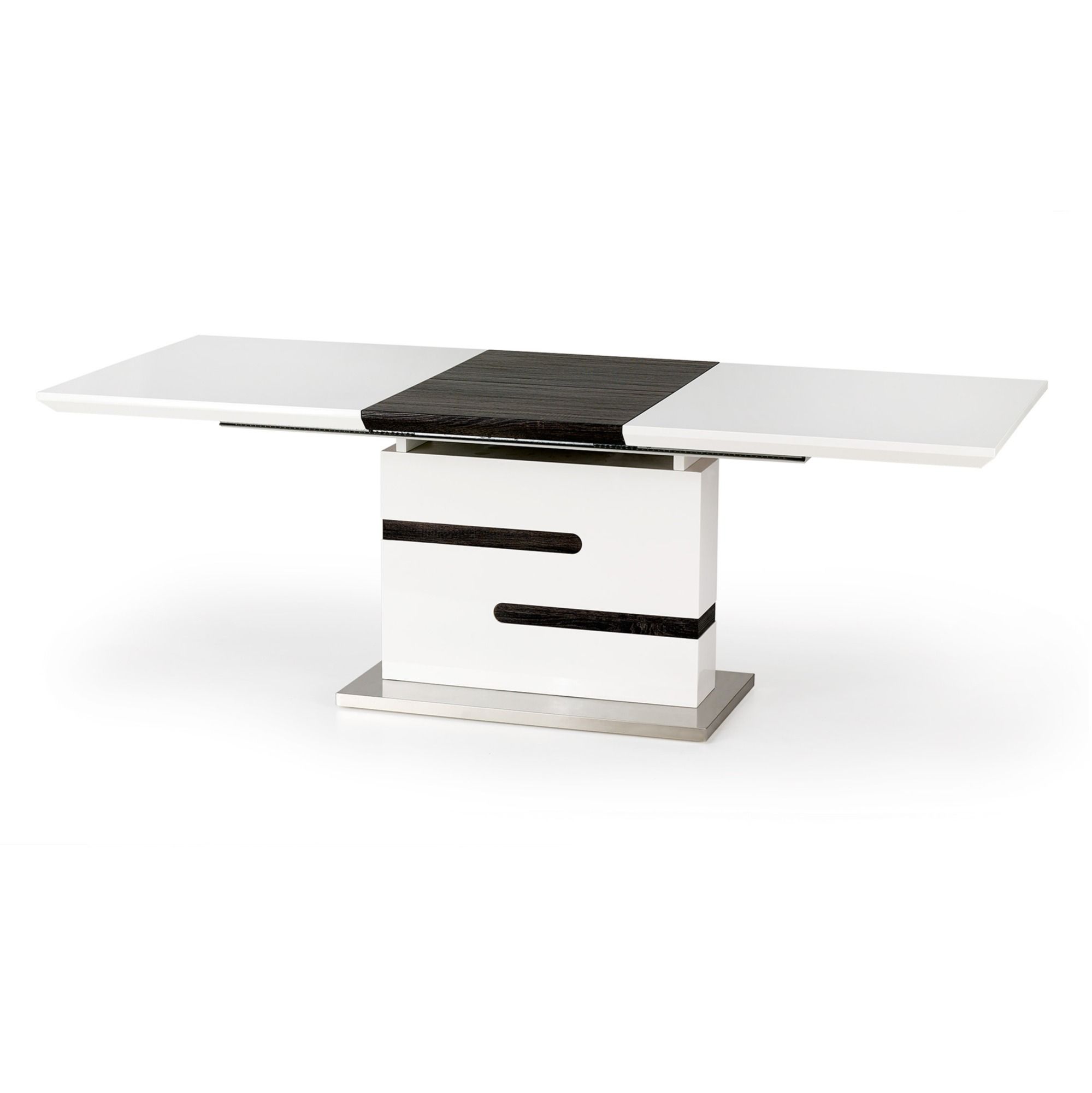 Monoca uitschuifbare eettafel 160‑220 cm – strak wit design voor elke eetkamer