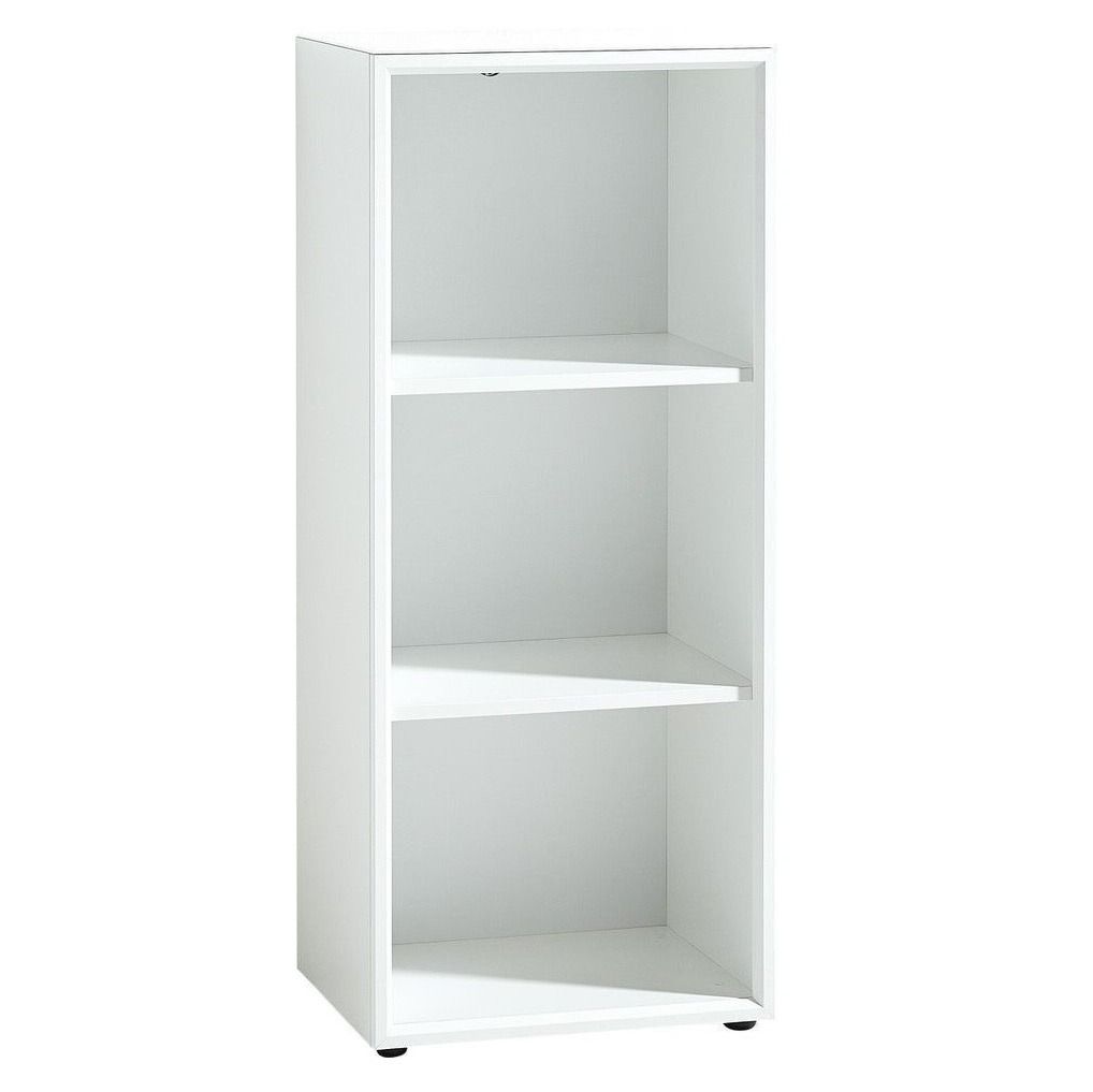 Monteria Open Boekenkast 120 cm – Witte Designkast van Germania