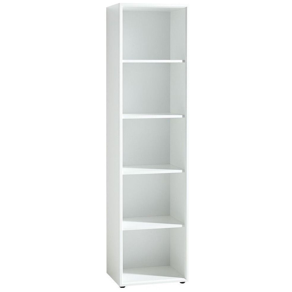 Monteria witte boekenkast – elegante, hoge opbergoplossing voor elk kantoor